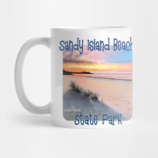 Sandy Island Beach State Park, New York Mug